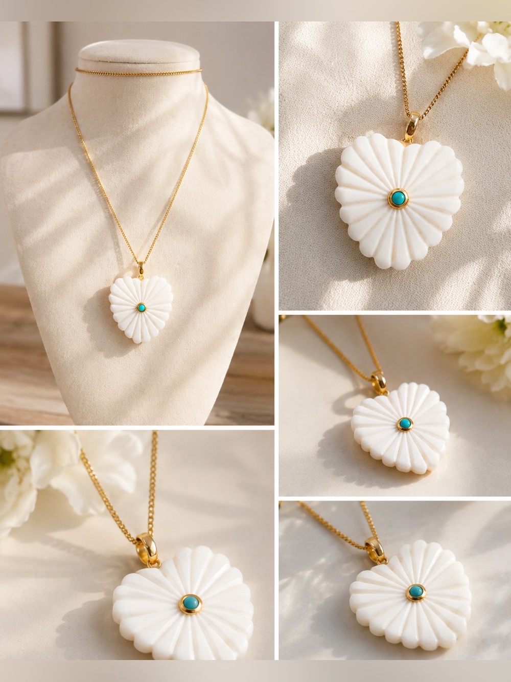 LUCKY LOVE 🤍🩵 A little bit boho, a little bit luxe, and completely gorgeous.